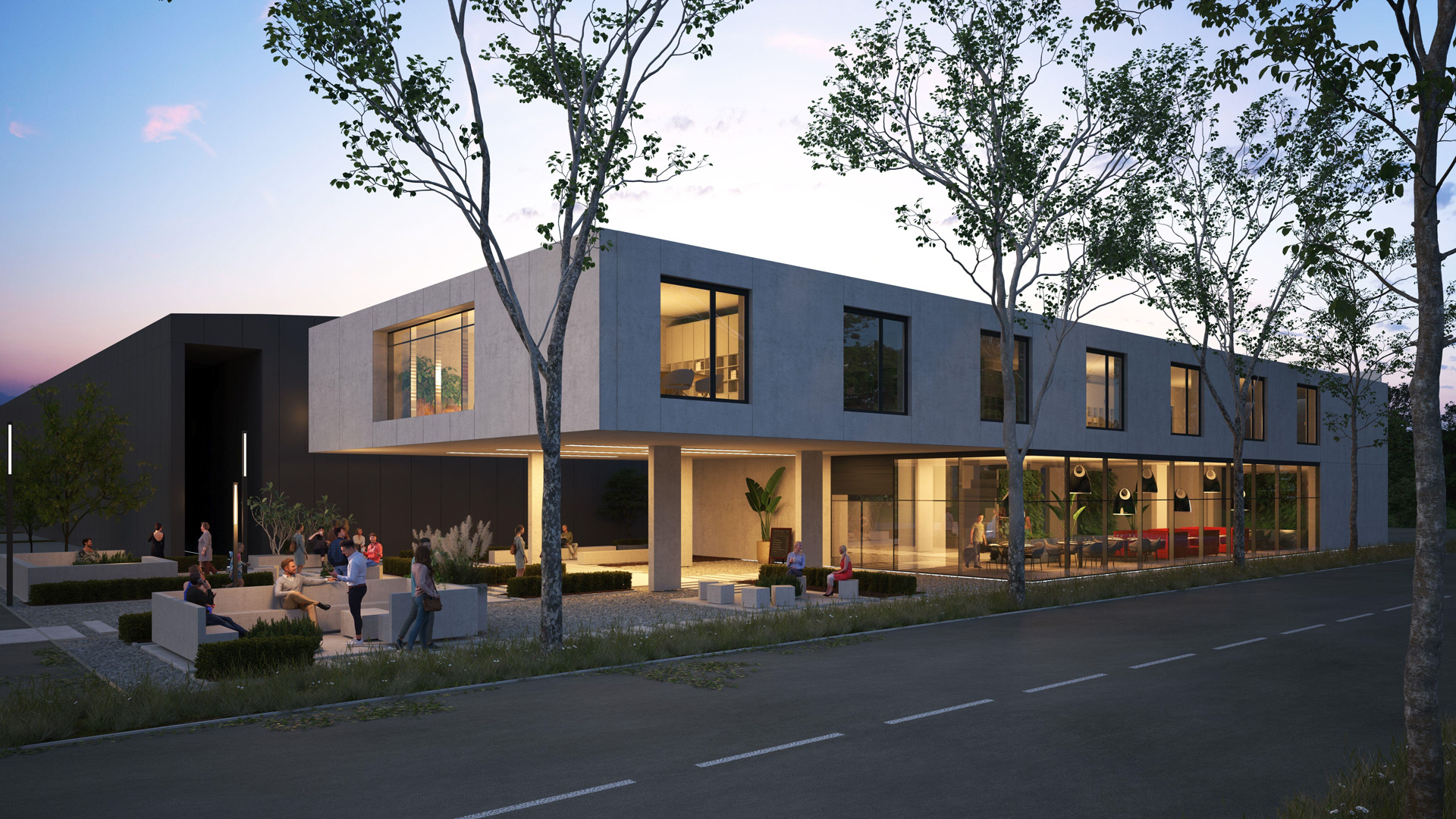 Gewerbehallen & Bürogebäude von Abenstein in der Region Günzburg und Umgebung.